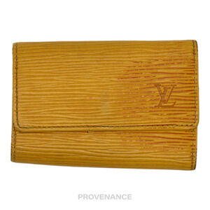 🔴 Louis Vuitton 6 Key Holder - Tassil Yellow Epi Leather